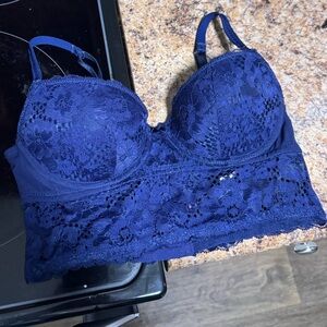 Adore Me Midnight Lace Bralette